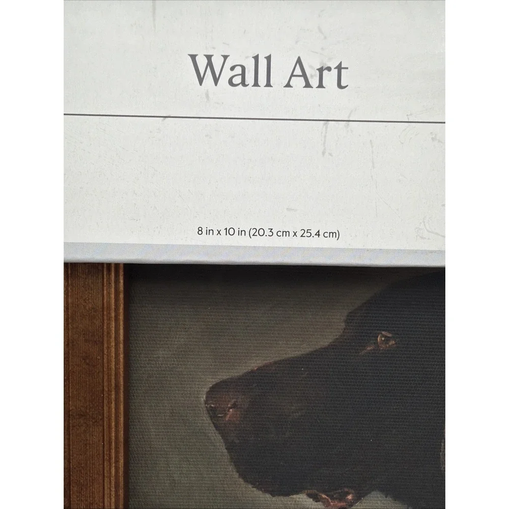 Threshold Studio McGee Pointer Dog Portrait Wall Art 8x10 Target NEW IN BOX
